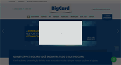 Desktop Screenshot of bigcard.com.br